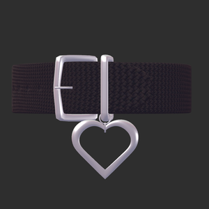 Belt Necklace Heart