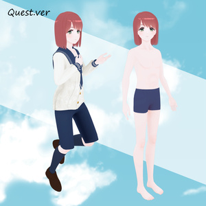 【3Dモデル】朱音 -Akane- 【無料】 缩略图 4