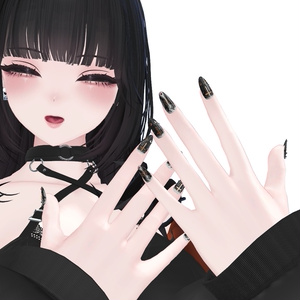 【VRChat】ネイルチップセット【7アバター対応】 缩略图 9