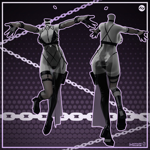 Bonding Chain【3D OUTFIT】【6 Supported Avatars】-  | ボンディングチェーン【3D衣装モデル】【6アバター対応】 缩略图 5