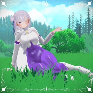 EMT Cloak【3D OUTFIT】【5 Supported Avatars】| EMTのマント【3D衣装モデル】【5アバター対応】 缩略图 3