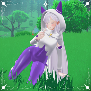 EMT Cloak【3D OUTFIT】【5 Supported Avatars】| EMTのマント【3D衣装モデル】【5アバター対応】 缩略图 4