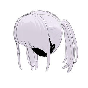 [VRChat想定]Twin tail