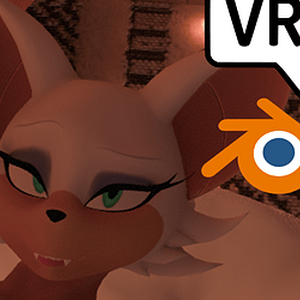 Rouge the Bat VRChat Avatar (Warfaremachine Port)