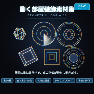 [CCFOLIA Compatible] Animated Room Decoration Material Collection 2...