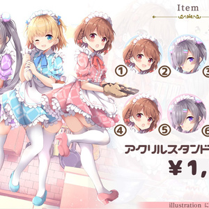 スイーツ＊アクリルスタンド(全6種)