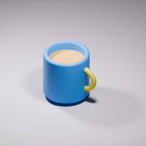 【Free DL】3Dマグカップ - 3D magcup