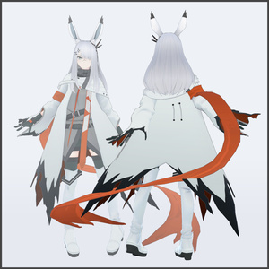 free VRM] Arknights / 明日方舟 /アークナイツ フロストノヴァ VRM