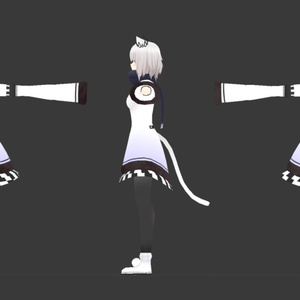 【VRchat向け オリジナル３Dモデル】チェック 缩略图 2