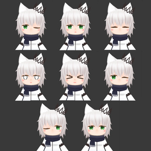 【VRchat向け オリジナル３Dモデル】でふぉるめチェック 缩略图 3