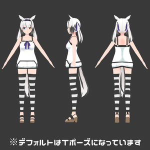 【VRchat Quest向け オリジナル３Dモデル】４０マイル 缩略图 2