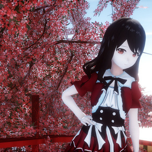 【VRMモデル】「栞」
