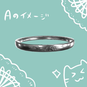 【3Dモデル】イニシャルリング【無料】 缩略图 4