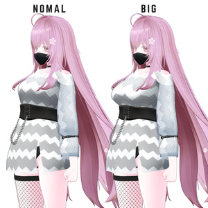 【萌-MOE-】ストライプワンピ 缩略图 2