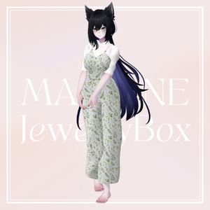【12アバター対応】シースルーブラウス & キャミパンツ（マヌカ、森羅、萌、沙猫、ライム、INABA、桔梗、エルミーナ、ルゼブル、ラシューシャ、リルモワ、リミリア） 缩略图 11