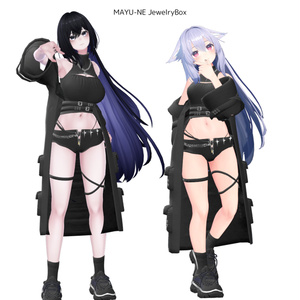 【4アバター対応】ミッドナイトシャドウ - 森羅 萌 桔梗 ラシューシャ 缩略图 3