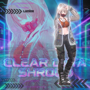 【VRChat 3D衣装】クリア・データ・シュラウド (Clear Data Shroud) 缩略图 7