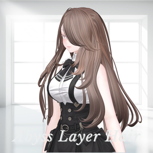 【VRChat 3Dヘア】Abyss Layer Hair 缩略图 7