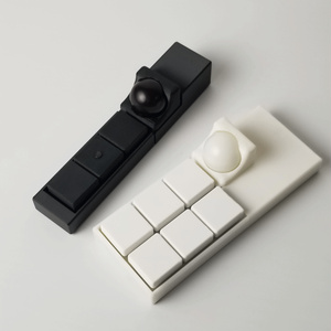 ASTALT roBa 組立済み完成品 roBa 【トラックボール付きワイヤレス自作キーボードキット】 - kuma