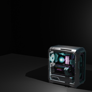 近未来的なデスクトップPC