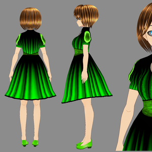 Elegant Green Dress