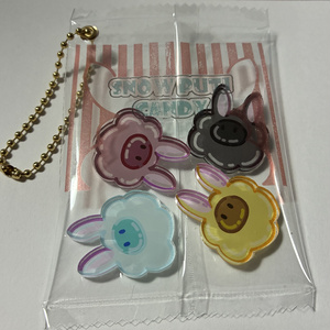 Snow Petit Shaka Shaka Candy Bag Keychain