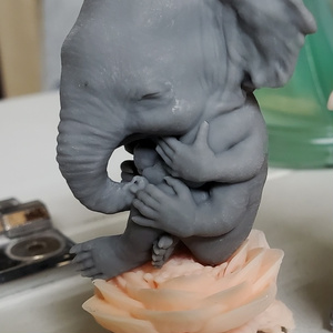 Baby Ganesha(グレー)