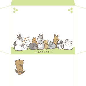 rabbits…プチレターセット