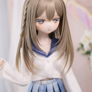 DDH-28 カスタムヘッド+アイ セミホワイト肌 ドルフィードリーム