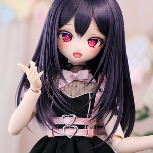 DDH-28 カスタムヘッド+アイ セミホワイト肌 ドルフィードリーム