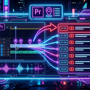 【Premiere Pro】マーカーからYouTube用のチャプターを作成する拡張機能「Chapter Export」