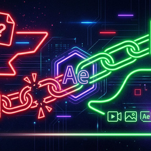【After Effects】リンク切れ素材をフォルダから探してまとめて再リンクする拡張機能「ReLinker」