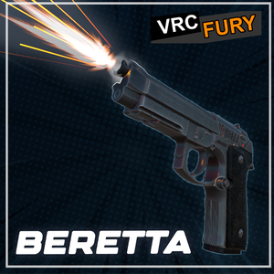 Beretta 92a1 - For VrChat Avatars