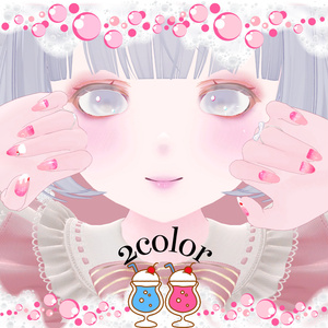 【一部無料/free】Simple Gel Nail Texture【あいすくりーむ/くりーむそーだ】 缩略图 5