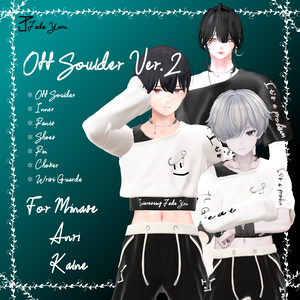 [VRChat] Off Shoulder V2 for Mans