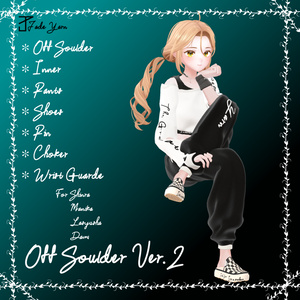 [VRChat] Off Shoulder V2 for Woman 缩略图 2
