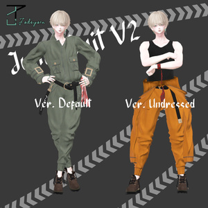 [VRChat] Jump Suit V2 for Mans 缩略图 3