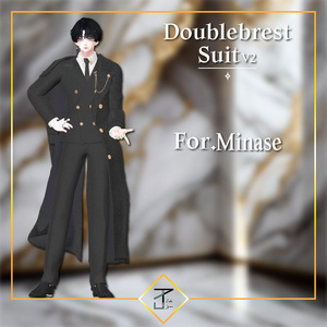 [VRChat] Doublebrest Suit V2 For Mans 缩略图 2