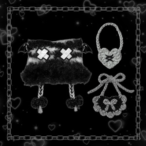 黒ネコ ぬい服 10～12cm - かつお - BOOTH