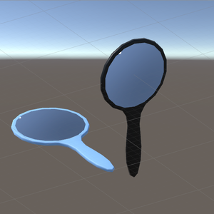 VRChat向け　アクセサリー　手鏡