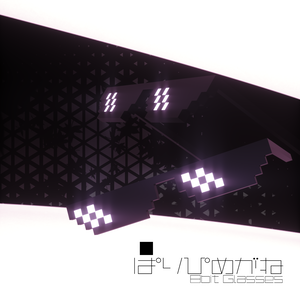 VRChat向け　8bitサングラス