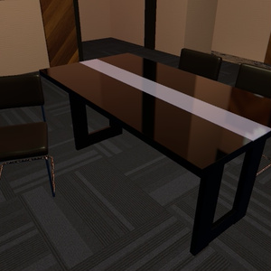 VRChat向け　ダイニングテーブルセット 缩略图 2