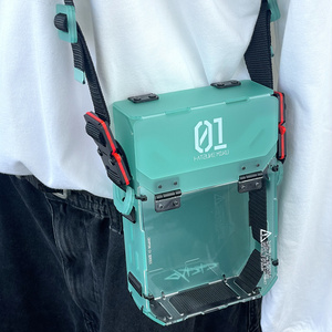 中央町戦術工芸 装甲ヘッドドレスユニット ライトブルー、ホワイト2個セット 初音ミクmodel - BOOTH