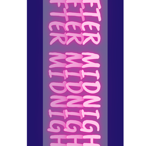 Neon Room Poster ネオンポスター（AFTER MIDNIGHT Pink）