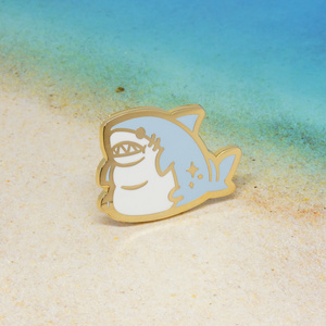 デブサメピンバッジ