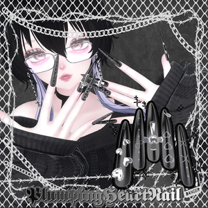 【25アバター対応】PlumpingHeartNail【MA対応】