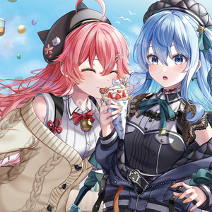 〈新作プレイマット6〉みこ＆すいせい