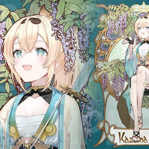 《新作プレイマット》ミュシャ風いろは
