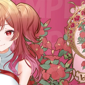 《新作プレイマット》ミュシャ莉々果