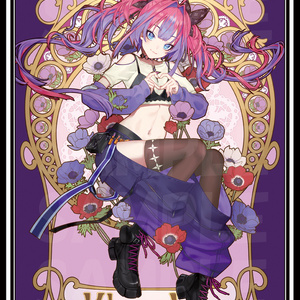 綺々羅々ヴィヴィ」のぞき見SDプレイマット - sidereal - BOOTH
